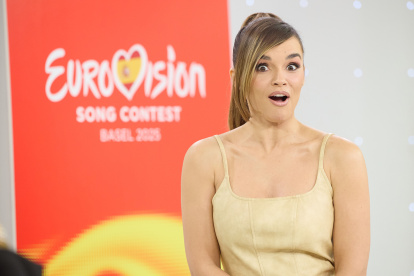 La cantante Melody, última participante española en Eurovisión