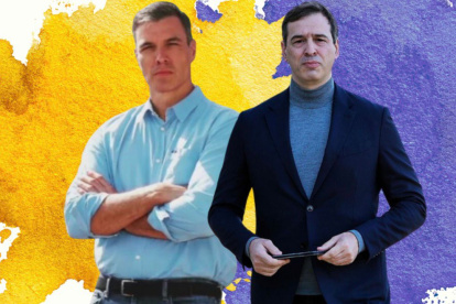 El presidente del Gobierno, Pedro Sánchez y su hermano, David Sánchez