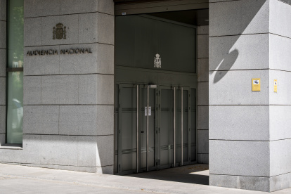 Fachada de la Audiencia Nacional.