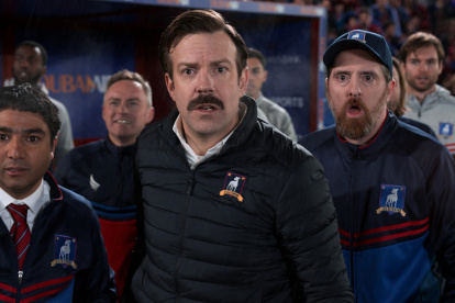 Imagen de la serie Ted Lasso.