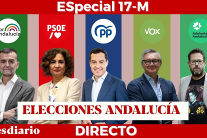 La noche electoral de Andalucía, en ESdiario TV