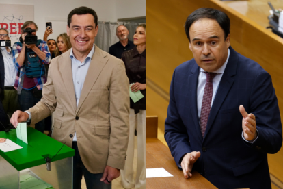 Juanma Moreno y Juanfran Pérez Llorca