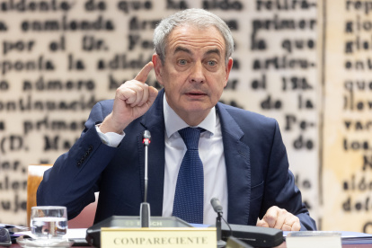El expresidente del Gobierno José Luis Rodríguez Zapatero comparece ante la Comisión de Investigación sobre el ‘caso Koldo’, en el Senado.