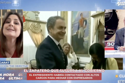 La periodista Ketty Garat en 'En boca de todos' de Cuatro