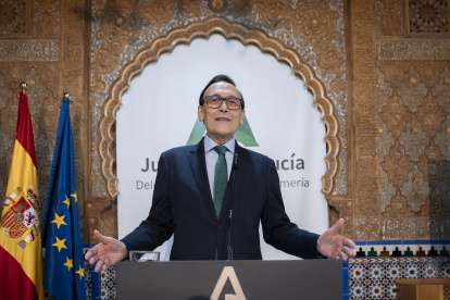 El consejero de Universidad, Investigación e Innovación de la Junta de Andalucía, José Carlos Gómez Villamandos, en una imagen de archivo.