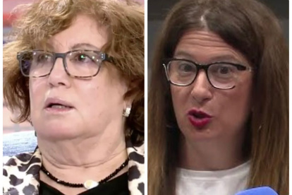 Rosa Villacastín y Leire Díez