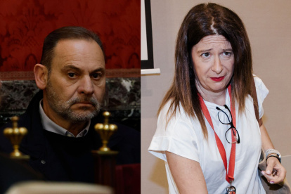 José Luis Ábalos y Leire Díez