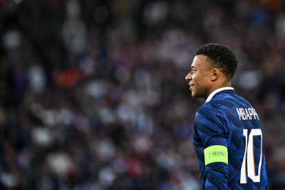 Kylian Mbappé, en un partido con Francia.




//SALOM-GOMIS_k042/Credit:Sebastien Salom-Gomis/SIPA/2606050222 *** Local Caption *** .