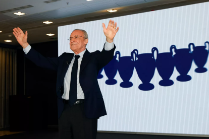 Florentino, ganador de las elecciones del Real Madrid