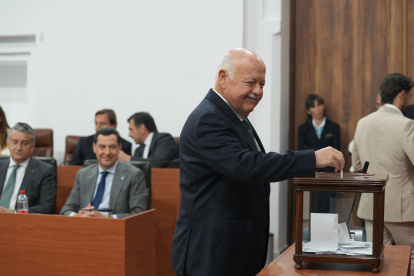 El presidente del Parlamento andaluz Jesús Aguirre.