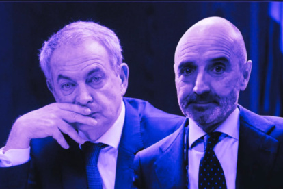 José Luis Rodríguez Zapatero y Julio Martínez