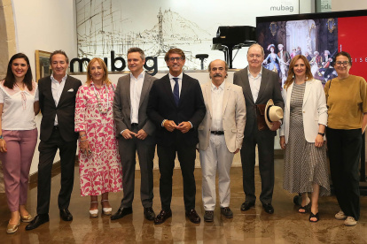 Presentación de la muestra en el MUBAG.