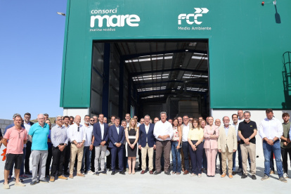 Inauguración de la nueva planta de tratamientos de Consorci Mare.