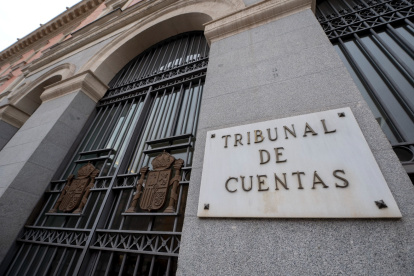 Fachada de la sede del Tribunal de Cuentas