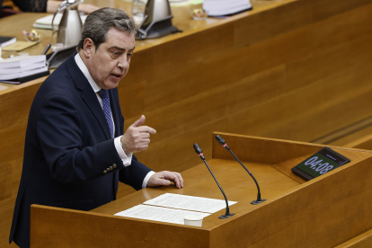 El síndic parlamentario de Vox en les Corts Valencianes, José María Llanos.