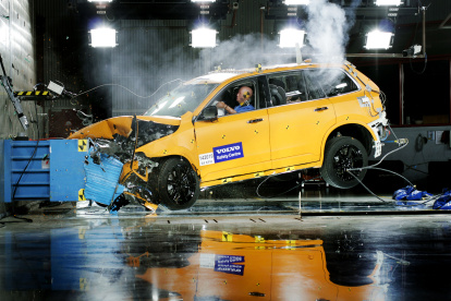 Crash test de Volvo
