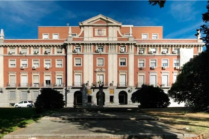 Imagen de la fachada del Palacio de la Moncloa