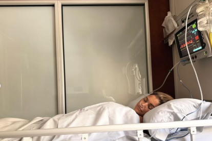 María Jesús Ruiz, operada de urgencia