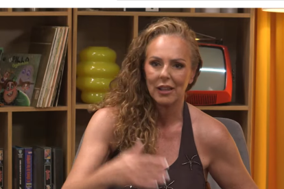 La imagen de Rocío Carrasco iba y venía este martes en "El Sótano Club".