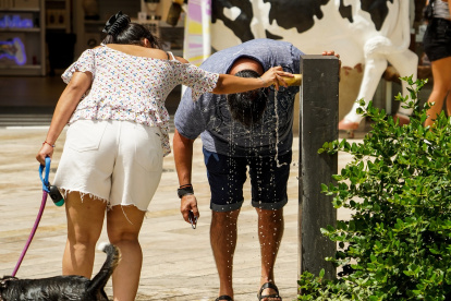 Imagen archivo ola de calor en Valencia