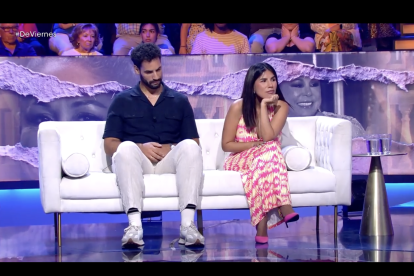 Isa Pantoja y Asraf Beno en el plato de ¡De viernes!
