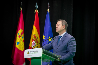 El presidente de Castilla-La Mancha, Emiliano García-Page