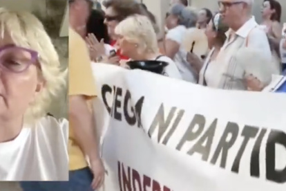 Eleanor Moggio, portavoz del movimiento 'Yo con Begoña'