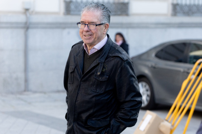 El exconsejero de Presidencia, Justicia e Interior de la Comunidad de Madrid, Francisco Granados, a su llegada a la Audiencia Nacional.