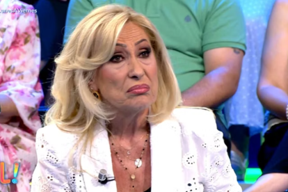 Rosa Benito debuta en "De lunes a Viernes" con el documental de su excuñada Rocío Jurado a pleno rendimiento.