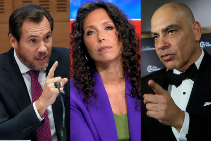 Óscar Puente, Marta Nebot y Nacho Abad