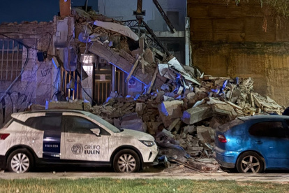 Derrumbe edificio