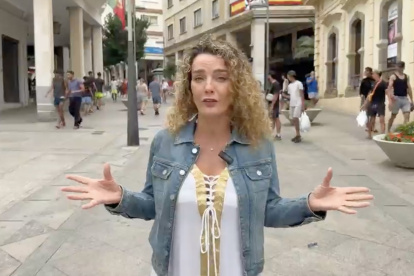 Alma Alfonso, diputada del PP, en Ceuta
