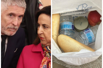 Fernando Grande-Marlaska, Margarita Robles y la comida que dan en Ceuta