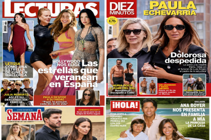 Repaso de revistas.