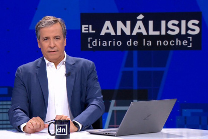 Benjamín López, presentador esta semana de El Análisis: Diario de la Noche