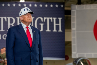 El presidente de Estados Unidos, Donald Trump