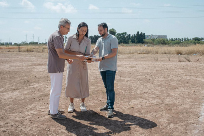 Visita a los terrenos del Censal Parc