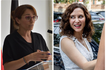 Mónica García e Isabel Díaz Ayuso