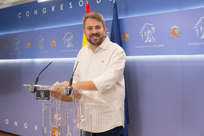 El portavoz adjunto de Sumar en el Congreso de los Diputados y miembro de Compromís, Alberto Ibáñez. 
Jesús Hellín / Europa Press
26/8/2026