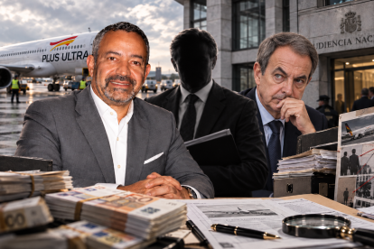 Rodolfo Reyes y José Luis Rodríguez Zapatero
