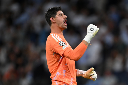 Courtois, el mejor del Real Madrid que derrotó al Inter en Champions