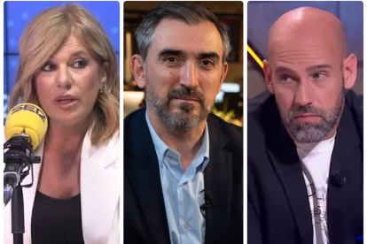 Esther Palomera, Ignacio Escolar y Gonzalo Miró