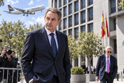 Jose Luis Rodríguez Zapatero y el juez Calama
