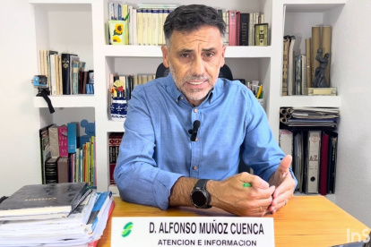 Alfonso Muñoz Cuenca durante el vídeo en el que analiza la disposición transitoria 34 y la diferencia de miles de euros que puede suponer en determinadas jubilaciones anticipadas.