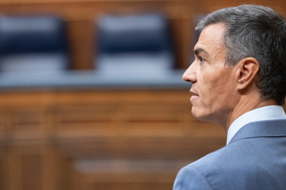 El presidente del Gobierno, Pedro Sánchez