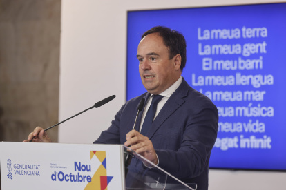 El president de la Generalitat, Juanfran Pérez Llorca