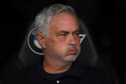 Jose Mourinho, entrenador del Real Madrid, vuelve a Roma
