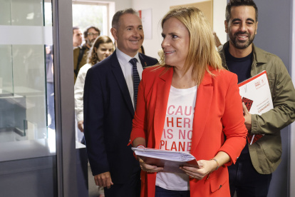 La delegada del Gobierno en la Comunidad Valenciana y cabeza de lista del PSPV-PSOE en Valencia, Pilar Bernabé.