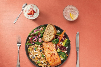 Un menú del día saludable y sabroso para comer de forma sana y equilibrada en tu día a día.
REMITIDA / HANDOUT por CORTESÍA VIPS
26/8/2025