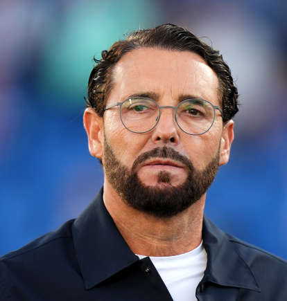 Pepe Bordalas, entrenador del Getafe, durante el revolcón ante el Lugano